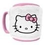Hello Kitty mok met afneembare pluche hoes 440 ml