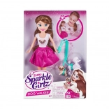 Zuru Sparkle Girlz Dog Walker Doll
