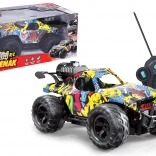 Gelände-RC-Auto mit Graffiti-Design und Raucheffekt 24 cm