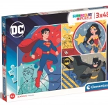 Puzzle 3×48 pieces DC Comics