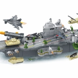 Porte-avions avec ensemble de véhicules et soldats 47 cm
