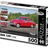 Puzzle RETRO-AUTA Škoda 1201 (1958), 500 Teile