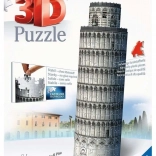 Ravensburger 3D puzzle Tour penchée de Pise 216 pièces