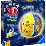 3D-puzzel lichtgevende bol POKÉMON 72 stukjes