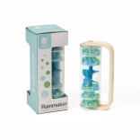 Klassieke regenstok met kralen – blauw