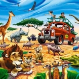 Safari Avontuur Puzzel 180 stukjes