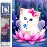 Diamond painting Kattenfee 30 × 40 cm