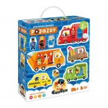 Eerste puzzel – voertuigen