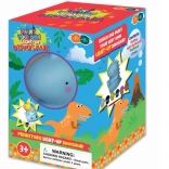 Glow-in-the-dark dinosaur to paint