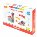 zachte bouwblokken – set van 20 stuks