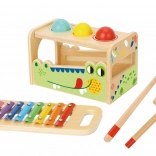 Marteau et Xylophone Crocodile 2Kids Toys