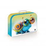 Valisette en laminé pour enfants Escargot