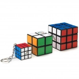 Ensemble de cubes Rubik - 3x3, 2x2 et porte-clés