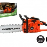 Kinderen kettingzaag op batterijen met geluid en licht – oranje