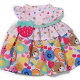 Baby born dress with fruit motif for 43 cm dolls