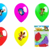 Ballons gonflables La Petite Taupe et ses amis, couleurs pastel, 5 pcs