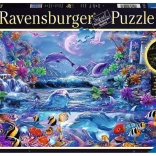 RAVENSBURGER puzzel die in het donker gloeit – magische wereld 500 stukjes