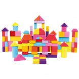 Bino Blocs de construction dans un seau 100 pcs