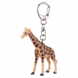Sleutelhanger met giraffenfiguur