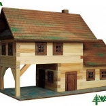 Maquette en bois à coller WALACHIA – auberge 1:32