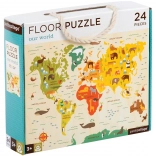 Petit Collage vloerpuzzel Onze Wereld