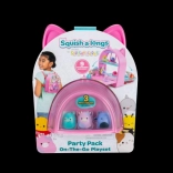 Squish A Longs figure set with backpack