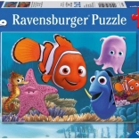 Puzzle À la recherche de Nemo 2×12 pièces RAVENSBURGER