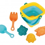 Collapsible bucket for bath