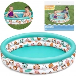 Piscine gonflable pour enfants Safari Animaux 122 cm
