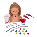 Frisierkopf mit Zubehör Princess Coralie