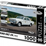 Puzzle Retro-Autos Wolga GAZ 24 (1983) – 1000 Teile