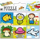 Puzzle pour enfants Où va quoi ? Jiri Models