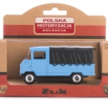 metal model van ŻUK PRL in 1:43 scale – blue