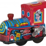 GOKI opwindbare metalen locomotief