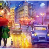 Puzzle Nacht Paris 1000 Teile