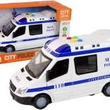 Fourgon de police à friction, avec lumières et sons