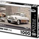 Retro-Auto-Puzzle Škoda 440 (1958) 1000 Teile
