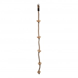 Kinder klimtouw met houten treden