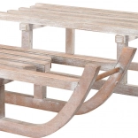 small foot wooden Christmas decoration sleighs