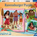 Puzzle Vaiana 2, 3x49 pieces