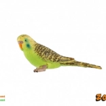 Plastic figure of a budgerigar (budgie) 9 cm