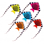 Cerf-volant poisson 120 × 100 cm, ficelle 30 m