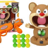 Hamster Shooter Handgun Balls Arcade Game