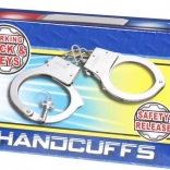 Children's Metal Handcuffs for Playing Cops and Robbers