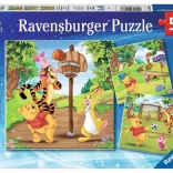Puzzel Winnie de Poeh 3x49 stukjes van Ravensburger