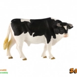 Figurine en plastique de taureau Holstein de 13 cm