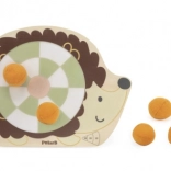 Target in the Shape of a Hedgehog with Balls for Children - VIGA PolarB