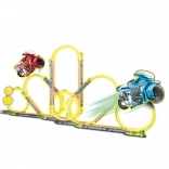 Spin en Bouw superbaan met twee motorfietsen
