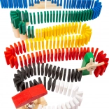 Domino rallye en bois SMALL FOOT – kit créatif 490 pièces