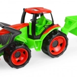 Lena tractor with bucket and trailer for children